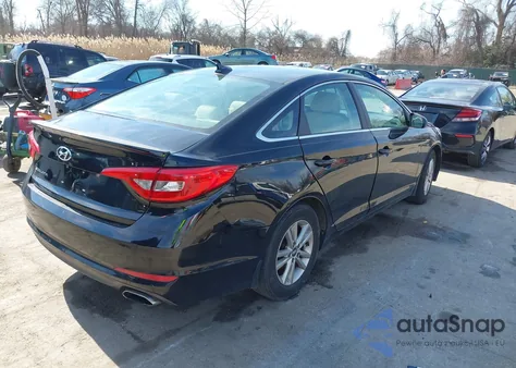 2015 Hyundai Sonata Se from USA, damaged, VIN 5NPE24AF8FH231881